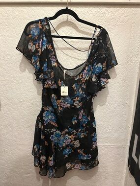 chinese dress ladies Women's Shayla Mini Dress Black in Size XL by Outcast